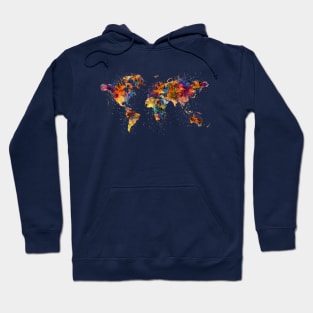 World Map Hoodie